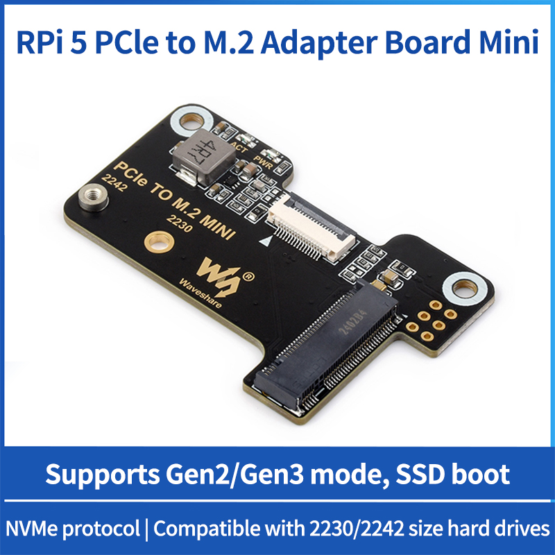 Turing Pi 2 - Raspberry pi 5 pcie para m.2