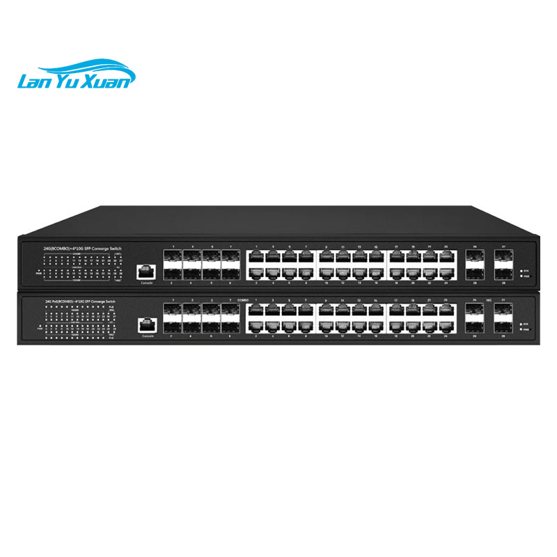 Sfp+ 10G Managed Switch 8 Port - Switch Gerenciado L3 16 Portas Gigabit