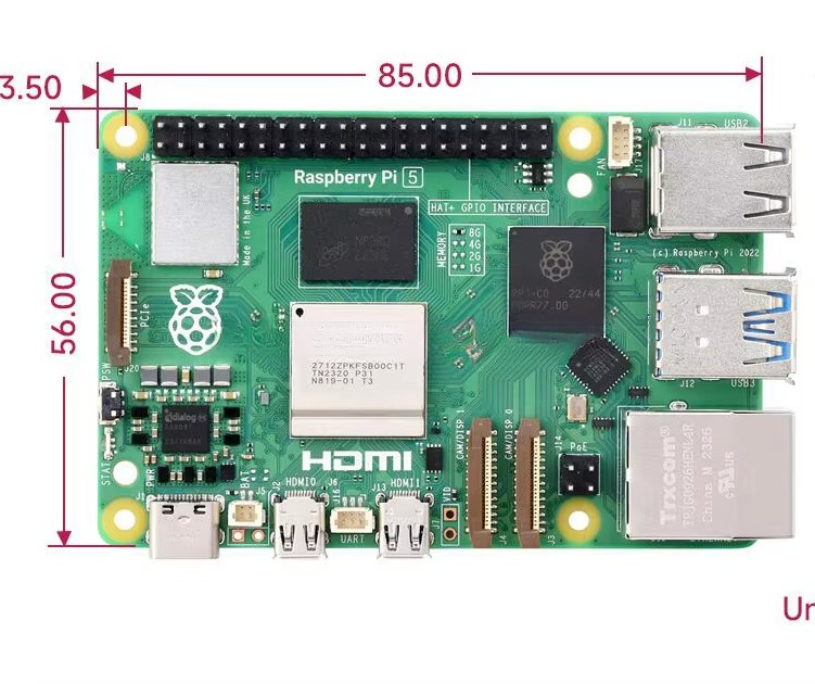 Raspberry Pi 5 8Gb - Raspberry Pi 5 com Processador Broadcom