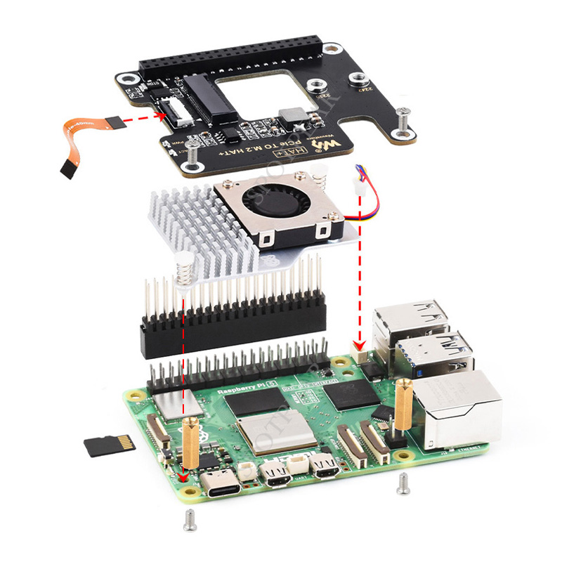 Placa adaptadora Raspberry Pi5 - Raspberry Pi 5 8Gb avaliação e preço