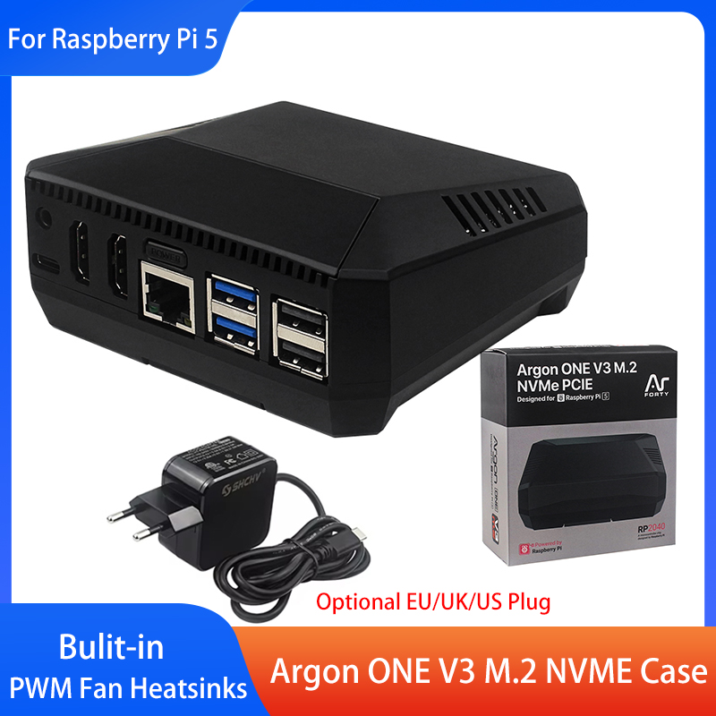 Case Argon ONE V3 M.2 NVME com - Turing Pi 2 avaliação e preço