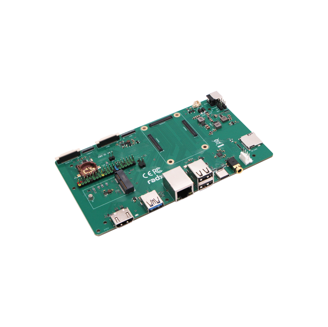 Placa Radxa CM5 IO, verifica f - Deskpi Super6C avaliação e preço